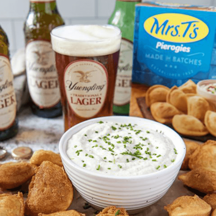 yuengling mrs ts pierogies recipe