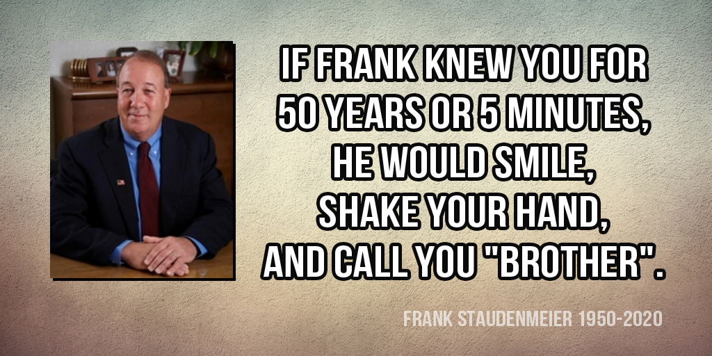 frank staudenmeier funeral services
