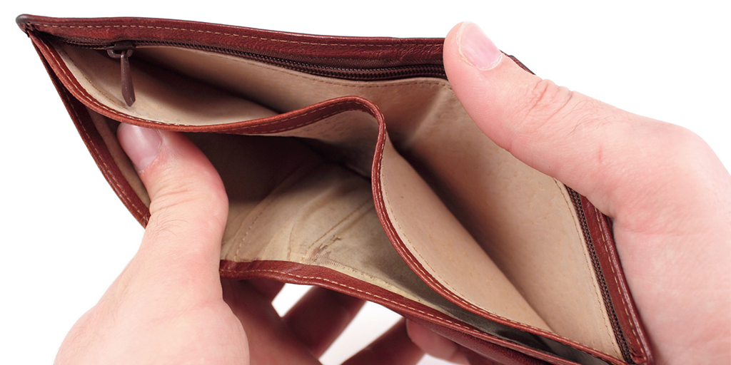 empty wallet