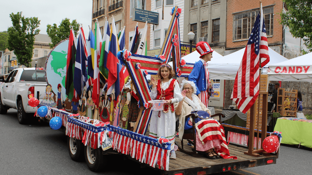 Shenandoah's Parade of Nations on May 20, 2023